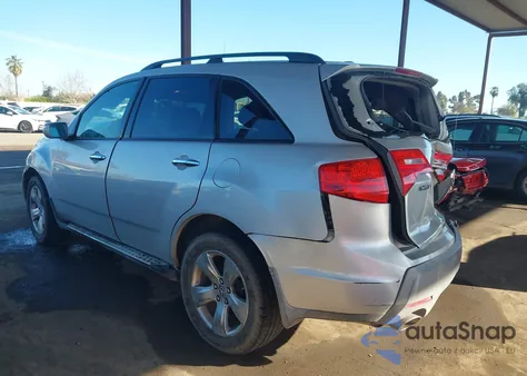 2009 Acura Mdx Sport Package из США, поврежденный, VIN 2HNYD28899H518267